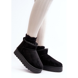 Sněhule Model Xamella 20216-4A Black - Step in style černá 1