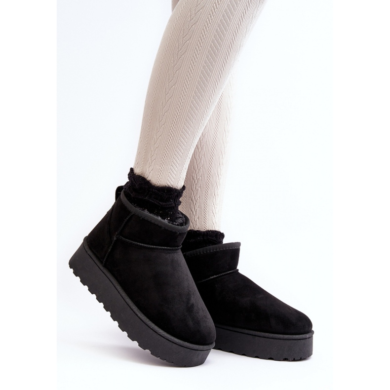 Sněhule Model Xamella 20216-4A Black - Step in style černý 1