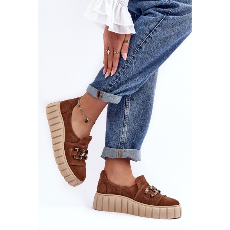 Step in style Boty Model Lewski 3398 Brown Suede - Krok ve stylu hnědý 1