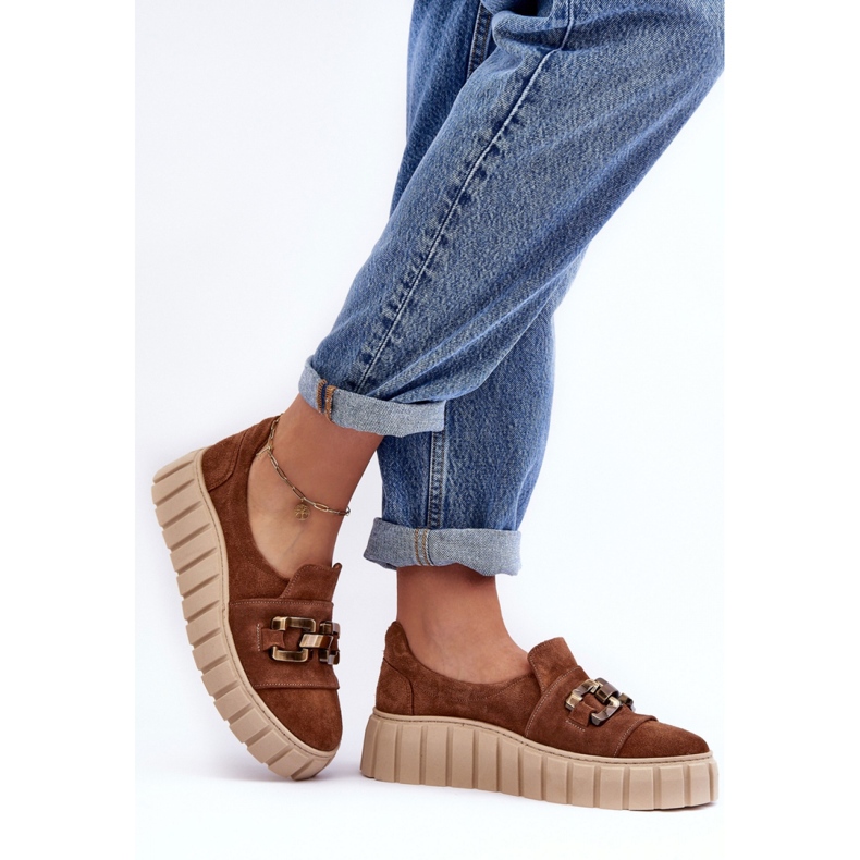 Step in style Boty Model Lewski 3398 Brown Suede - Krok ve stylu hnědý 2