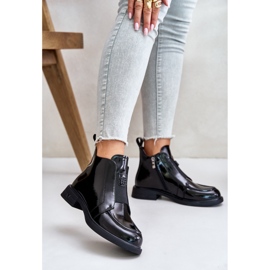Step in style Boty Model Da JC42-24 Black - Krok ve velkém stylu černý 1
