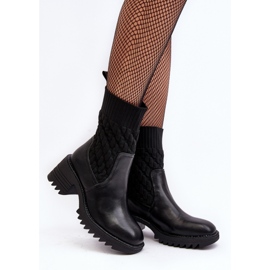 Step in style Boty Model Briogen M618 Black - Krok ve stylu černá 1