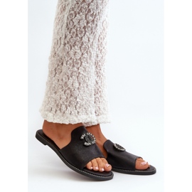 Sandálové žabky Model S.Barski KV27-050 Black - Step in style černý 1
