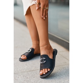 Sandálové žabky Model S.Barski KV27-050 Black - Step in style černý 2