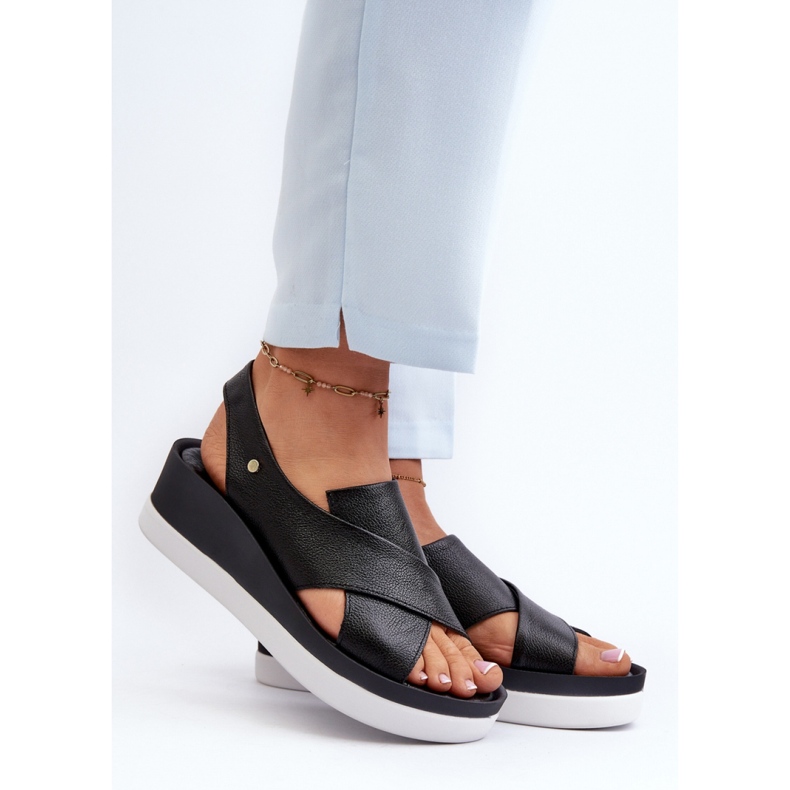 Sandály Model Zazoo 40256 Black - Step in style černý 1