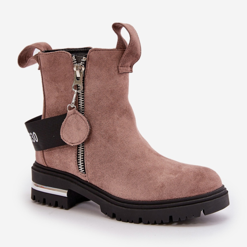 Step in style Boty Model Calvaro NC1279 Dark Beige - Krok ve velkém stylu béžový 2