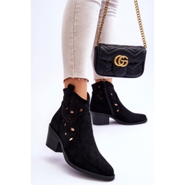 Step in style Boty Model S.Barski HY42-086 Black - Krok ve stylu černý 1