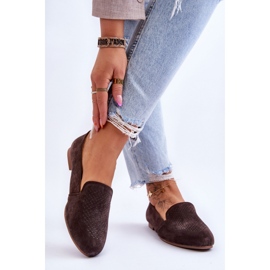 Step in style Mokasíny Model Giovana LR29515 Brown - Krok ve velkém stylu hnědý 1