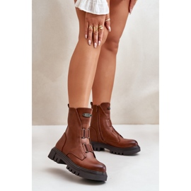 Step in style Workers Model Mailyra RMR2150-19 Brown - Krok ve velkém stylu hnědý 1