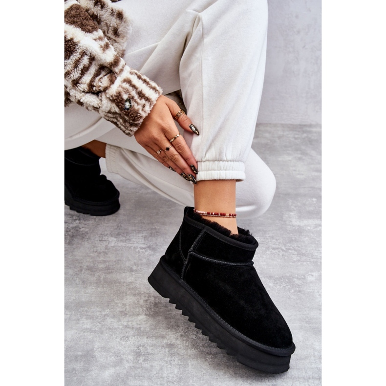 Step in style Sněhule Model Nucca W5828 Black - Krok ve stylu černá 1