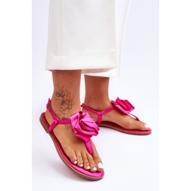 Step in style Žabkové sandály Model Carisma QQ-137 cFuchsia - Krok ve velkém stylu růžový 1