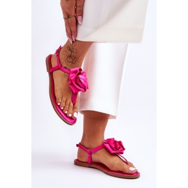 Step in style Žabkové sandály Model Carisma QQ-137 cFuchsia - Krok ve velkém stylu růžový 2
