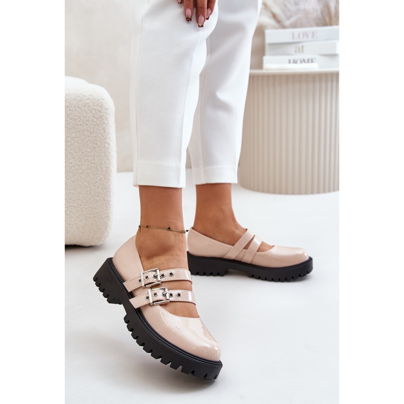 Step in style Boty Model Terione 3231 Beige Lakier - Krok ve stylu béžový 1