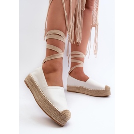 Step in style Espadrilky Model Tailesse C-285 White - Krok ve velkém stylu bílý 1