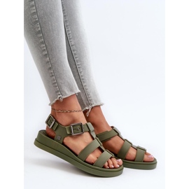 Step in style Sandály Model Zaxy NN285005 Zelené - Krok ve velkém stylu zelený 1