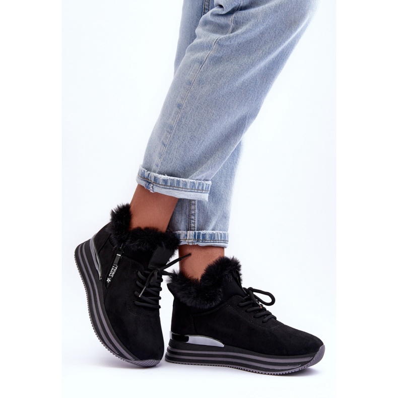 Step in style Sportovní obuv Model Jamarie 21-Q99 Černá - Krok ve stylu 1