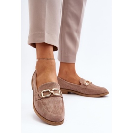 Step in style Mokasíny Model Misal 8336-79 Tmavě béžová - Krok ve stylu béžový 2