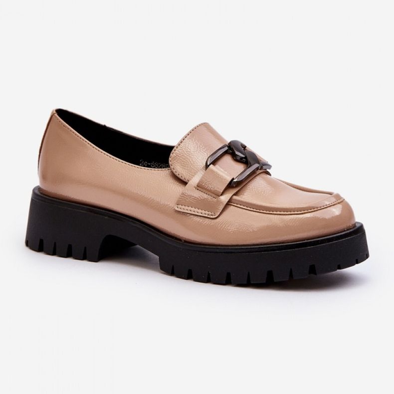 Step in style Mokasíny Model Santtes 58289 Beige - Krok ve velkém stylu béžový 2