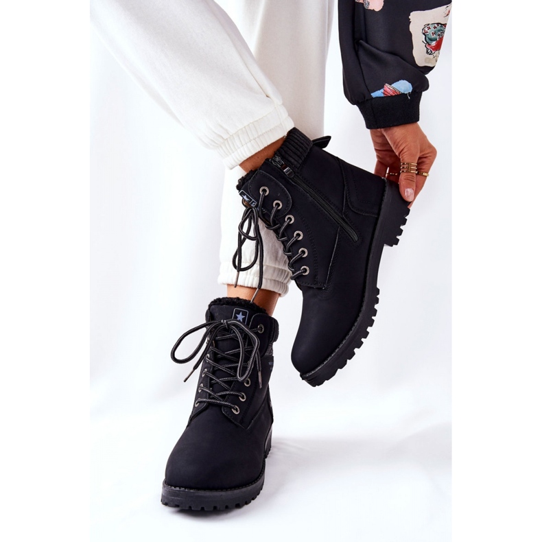 Step in style Trappers Model Grunders 8BT26-0746 Blk Black - Krok ve stylu černý 2