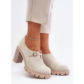 Boty Model Tauina ASA218-7 Beige - Step in style béžový 2