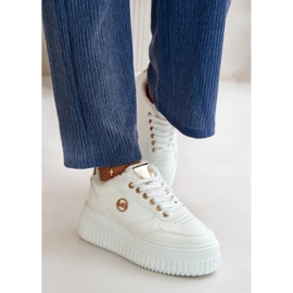 Sportovní Obuv Se Silným Dnem, Bílá bílý 1