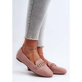 Step in style Mokasíny Model Aredilla 9988-73 Pink - Krok ve stylu růžový 1