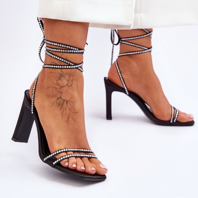 Sandály Model Nessy H8-508 Black - Step in style černá 1