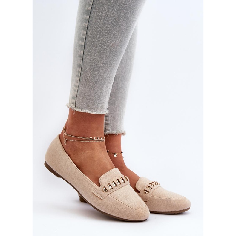 Step in style Mokasíny Model Aredilla 9988-73 Béžová - Krok ve stylu béžový 1