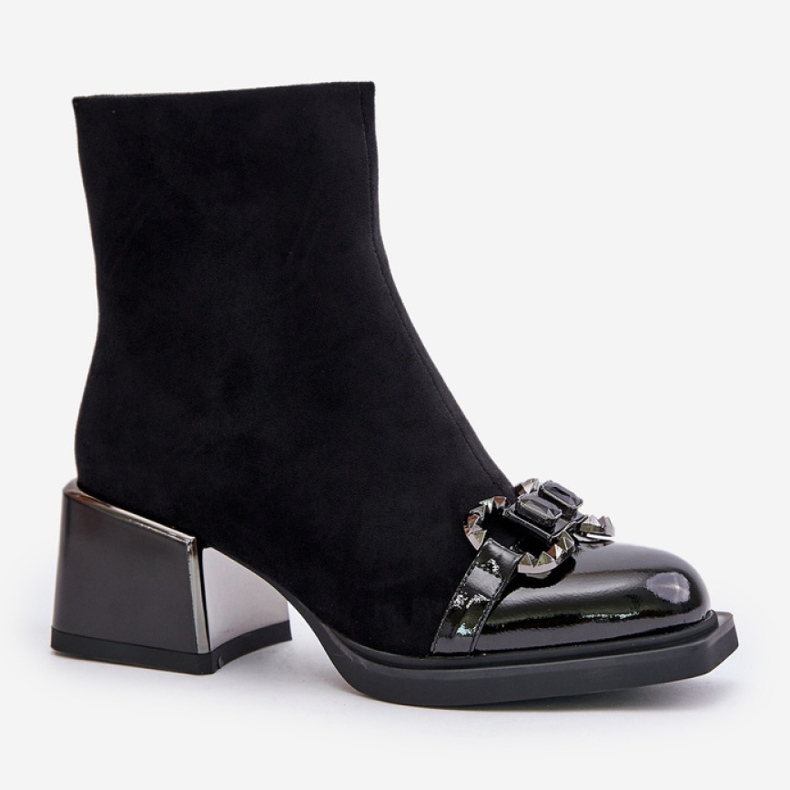 Step in style Boty Model MR880-127 Black - Krok ve velkém stylu černý 2