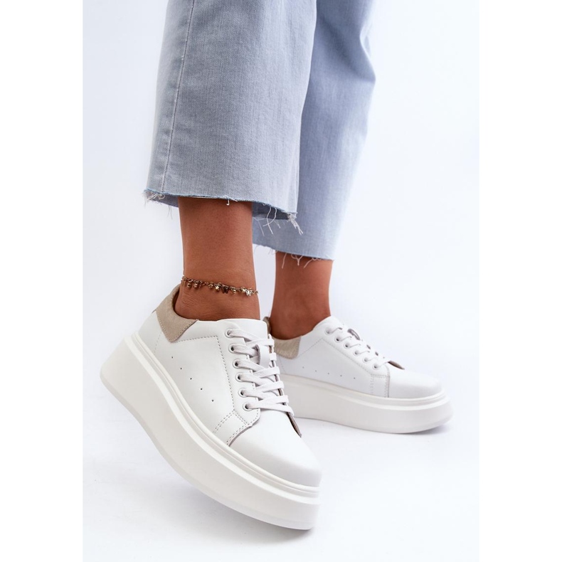 Sportovní obuv model LR568 bílá bílý 1 Sportovní obuv model LR568 bílá bílý 1