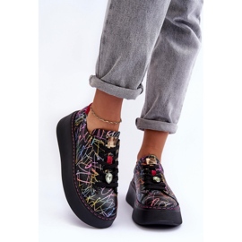 Sportovní obuv Model Maciejka Multicolor černá 1 Sportovní obuv Model Maciejka Multicolor černá 1