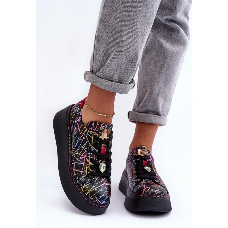 Sportovní obuv Model Maciejka Multicolor černá 1 Sportovní obuv Model Maciejka Multicolor černá 1