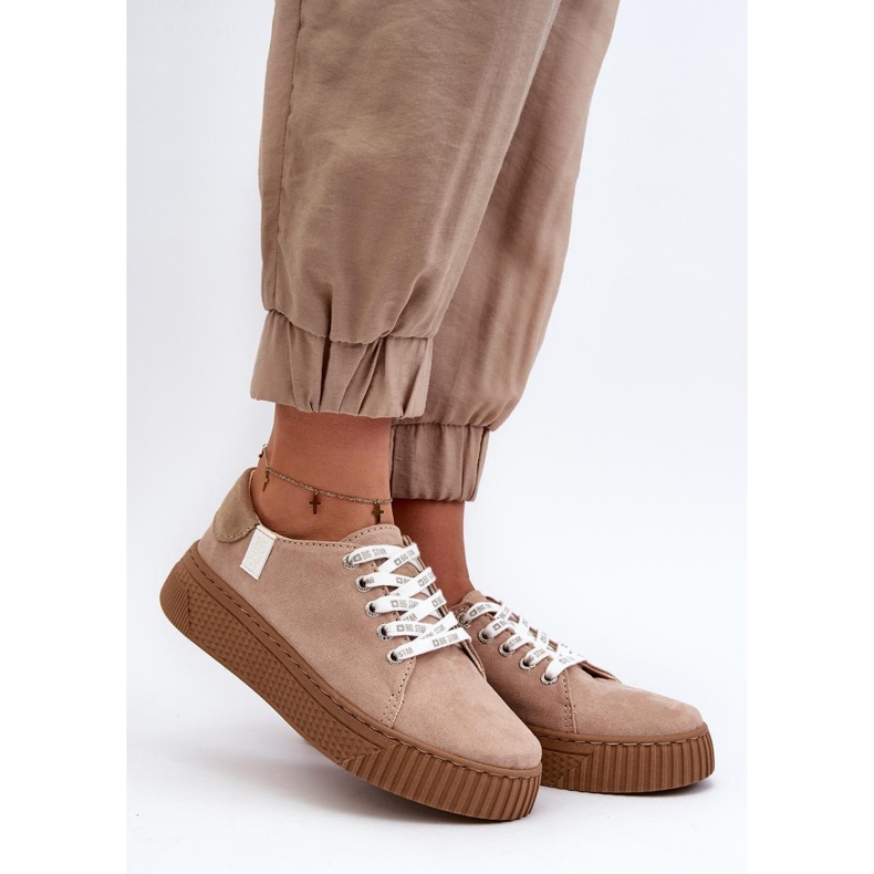 Model Memory Foam System Big Star Dark Beige tenisky béžový 1