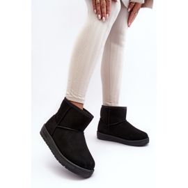 Big Star MM274158 Černé sněhule černý 1