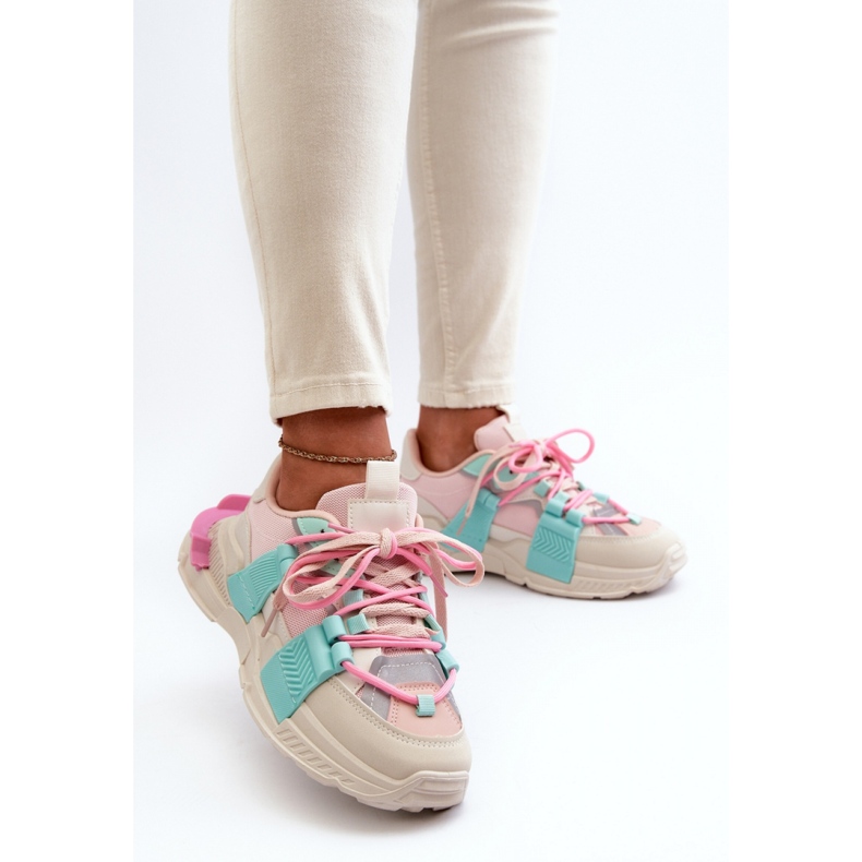 Sportovní obuv Model BL357P Pink/Mint růžový 1