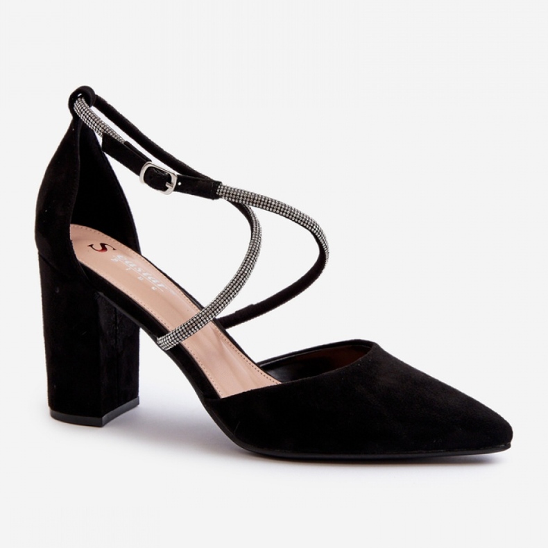 Step in style Lodičky Model Lagra QA205P Black - Krok ve stylu černý 2
