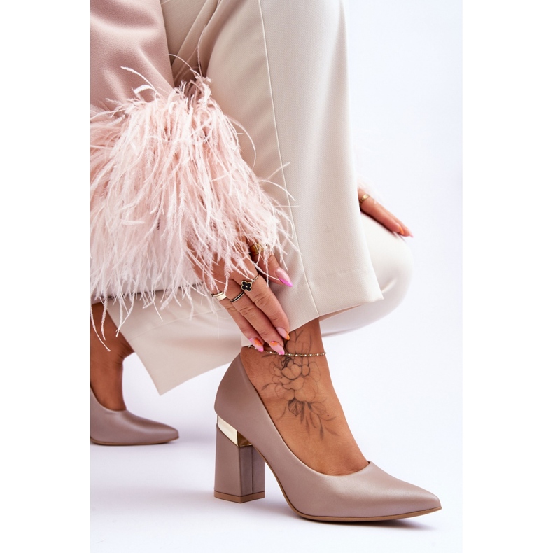 Step in style Lodičky Model Lewski 3117 Beige - Krok ve velkém stylu béžový 2