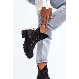 Model S.Barski HY93-52A Černé kozačky černý 2