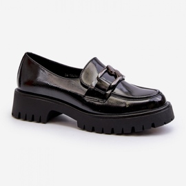 Step in style Mokasíny Model Santtes 58289 Black - Krok ve velkém stylu černý 2
