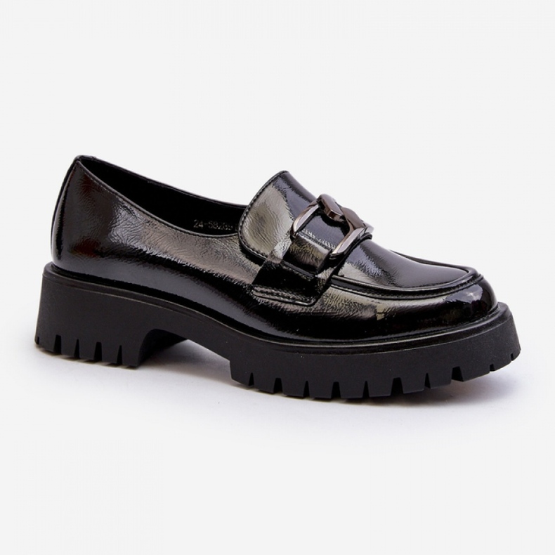 Step in style Mokasíny Model Santtes 58289 Black - Krok ve velkém stylu černý 2