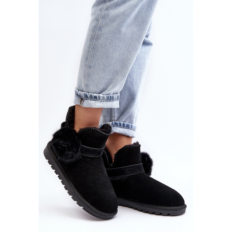 Sněhule Model Eraclio W8006 Black - Step in style černá 1