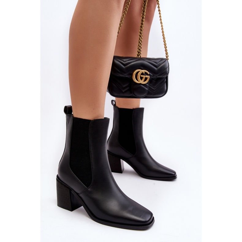 Step in style Boty Model Creazza 6069 Black - Krok ve velkém stylu černý 2