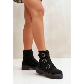 Model boty HB-277 Black černý 1
