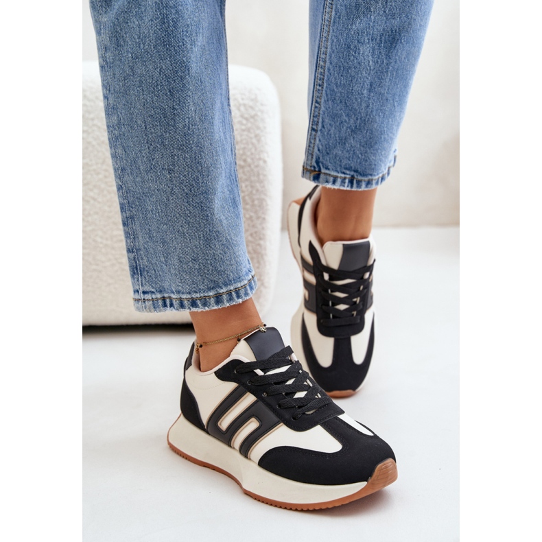 Módní dámská sportovní obuv černá 1