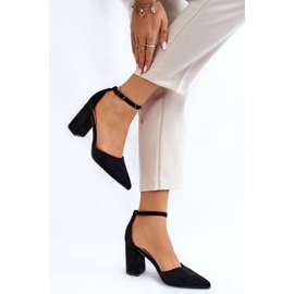 Step in style Lodičky Model Lexie QA203P Black - Krok ve velkém stylu černý 1