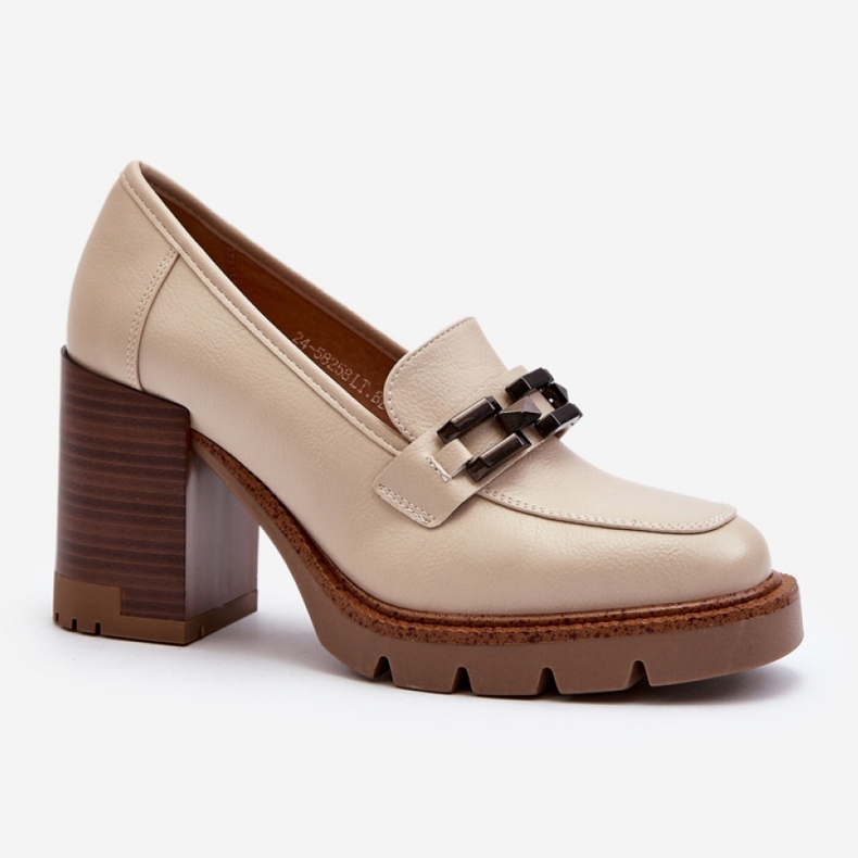 Step in style Lodičky Model Oradna 58258 Beige - Krok ve velkém stylu béžový 2