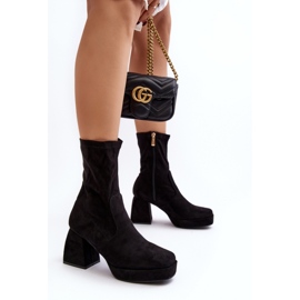 Step in style Boty Model Adelles HP-340 Black - Krok ve stylu černý 1