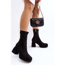 Step in style Boty Model Adelles HP-340 Black - Krok ve stylu černý 2