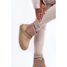 Sněhule Big Star MM274152 Béžové béžový 2 Sněhule Big Star MM274152 Béžové béžový 2