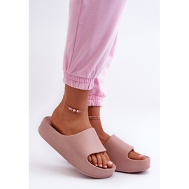 Dámské sportovní žabky 24SD19-7564 růžové růžový 1
